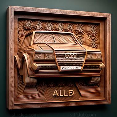 3D model Audi Avus quattro (STL)